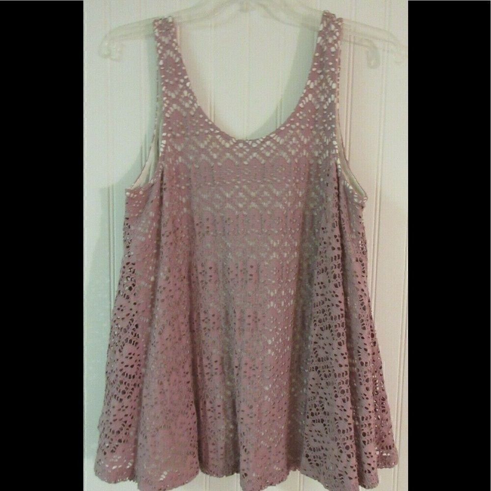 Anthropologie tank top by Deletta sz Small